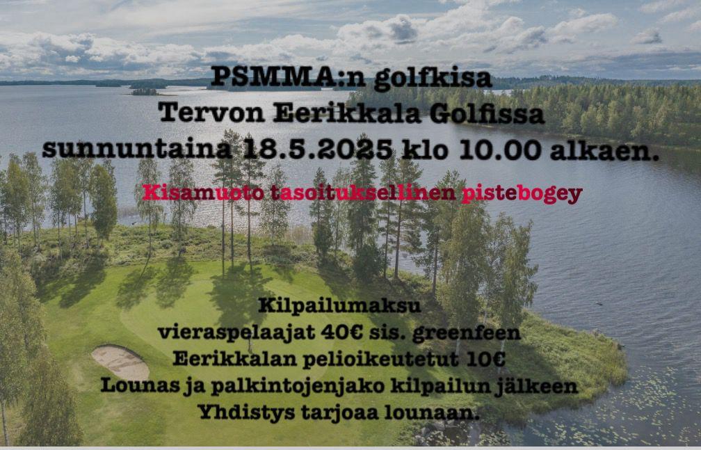 Osallistu golfkisaan